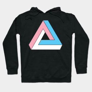 Penrose Triangle - Trans Pride Hoodie